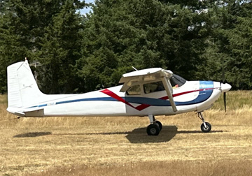 PSSA Cessna 182 tow plane 54B